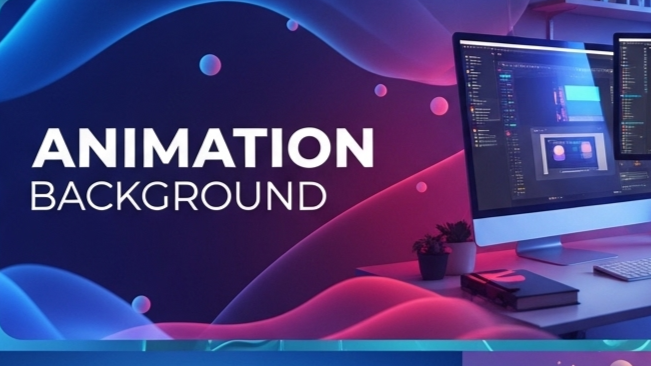 Animation Background Video - Use Your Project Comercial